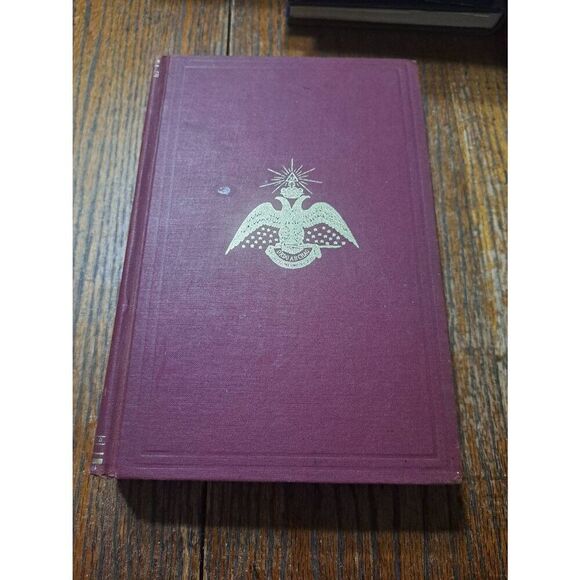 Vintage 1964 Morals and Dogma Ancient Accepted Scottish Right Freemasonry Book - Picture 1 of 10